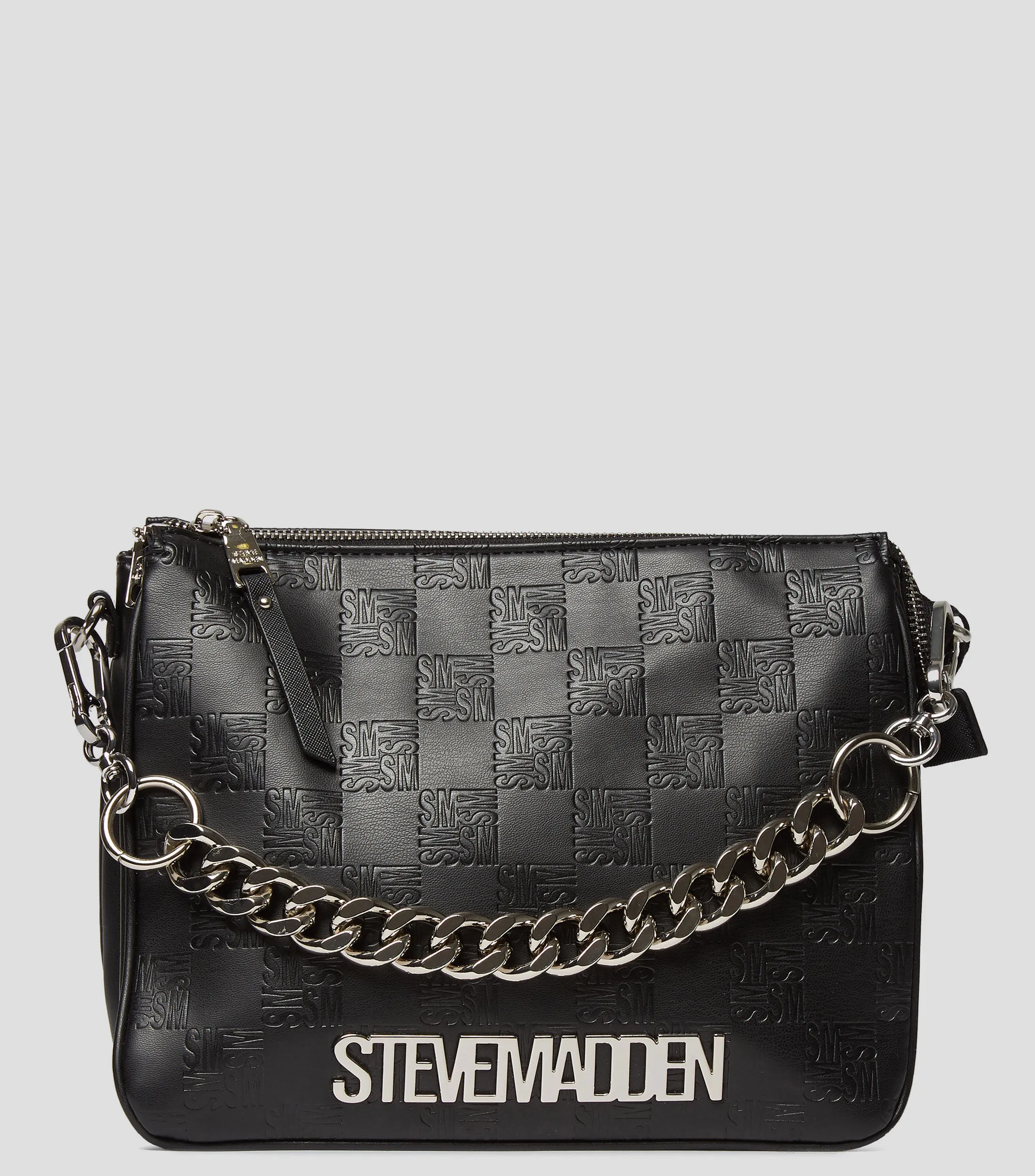 Steve Madden Bolso crossbody con monogram