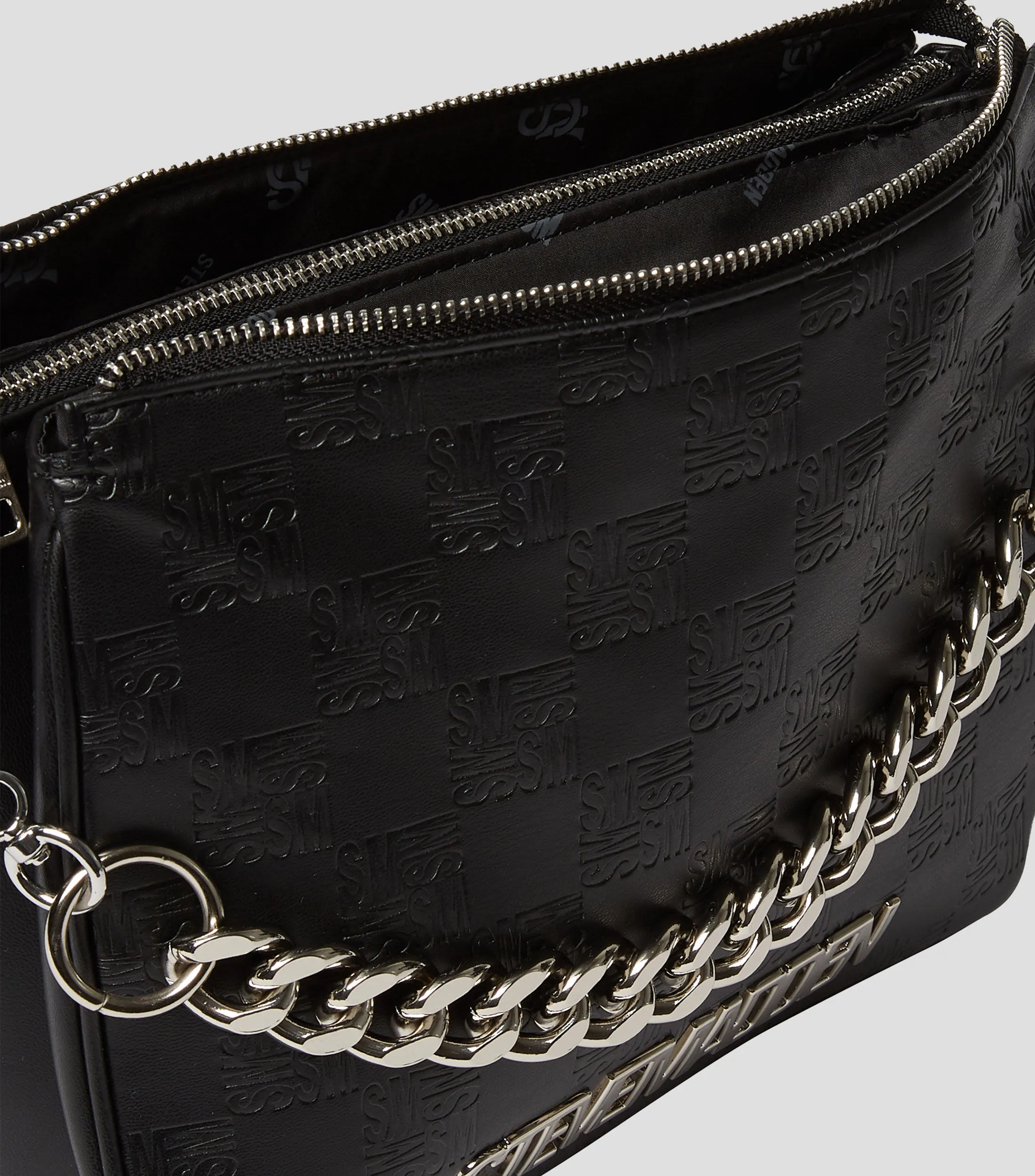 Steve Madden Bolso crossbody con monogram