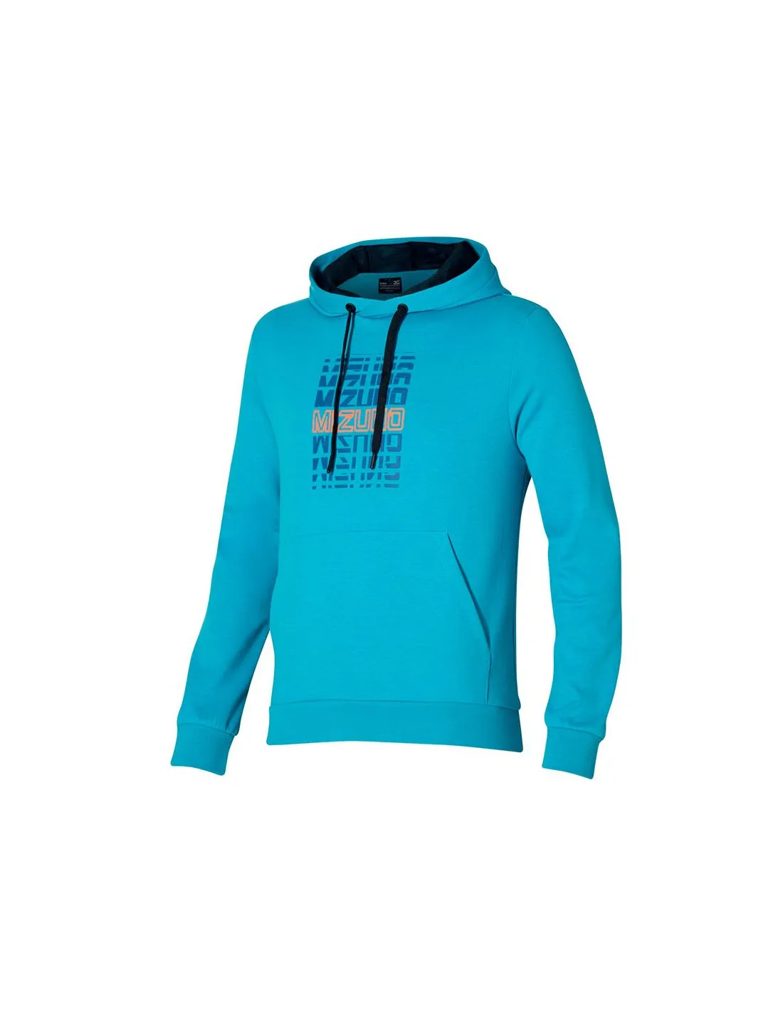 Sudadera de Fitness Mizuno Graphic Azul Hombre