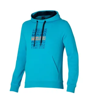 Sudadera de Fitness Mizuno Graphic Azul Hombre