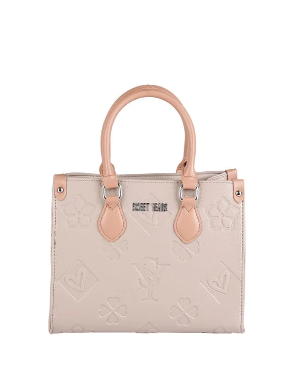 Sweet Years Bolso de mano de mujer con estructura y doble asa.