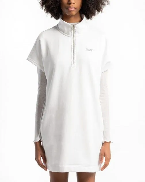 Vestido camiseta DKNY Sport DP3D4826 Blanco