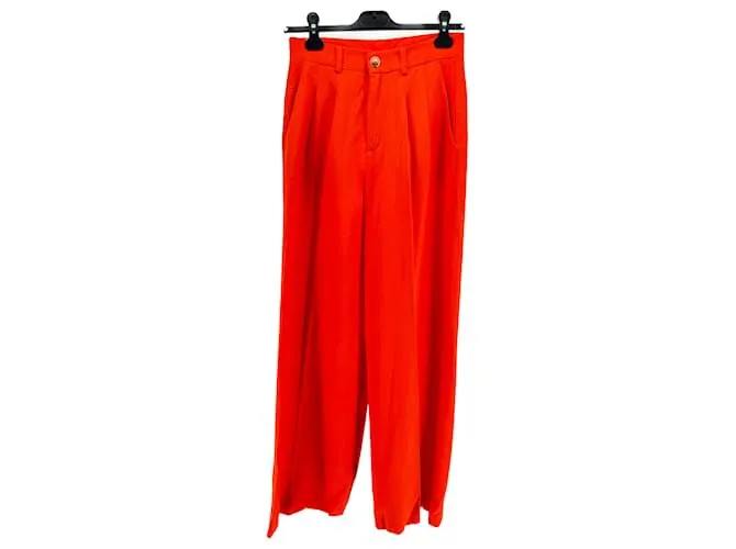 VICOLO Pantalón T.Viscosa S Internacional Naranja 