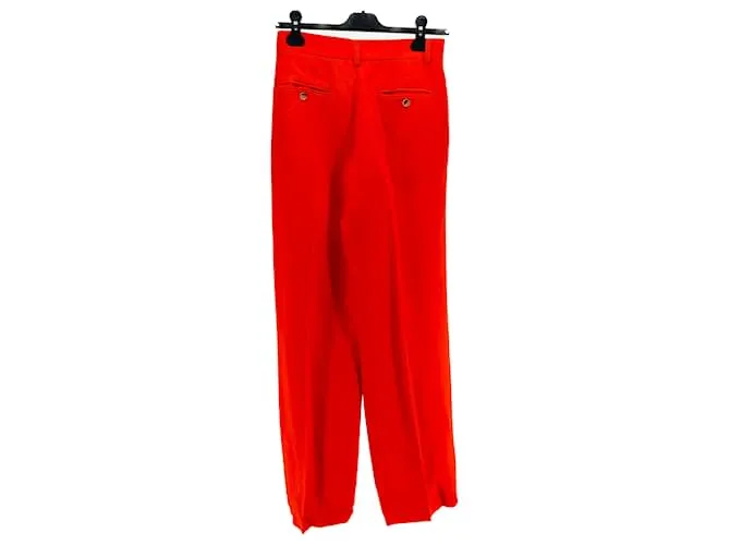 VICOLO Pantalón T.Viscosa S Internacional Naranja 