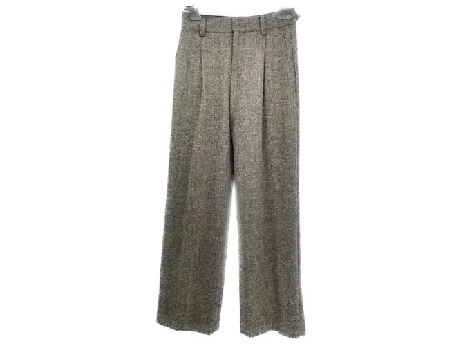 VINCE Pantalón T.0-5 0 poliéster Gris 