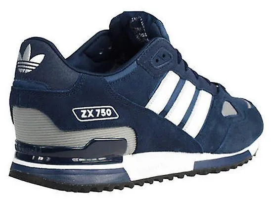 Zapatillas Adidas zx 750 para hombre - azul marino/blanco