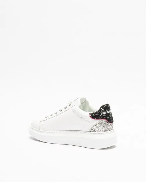 Zapatillas blancas Karl Lagerfeld Kapri Kc Glimmer Lo Lace Blanco