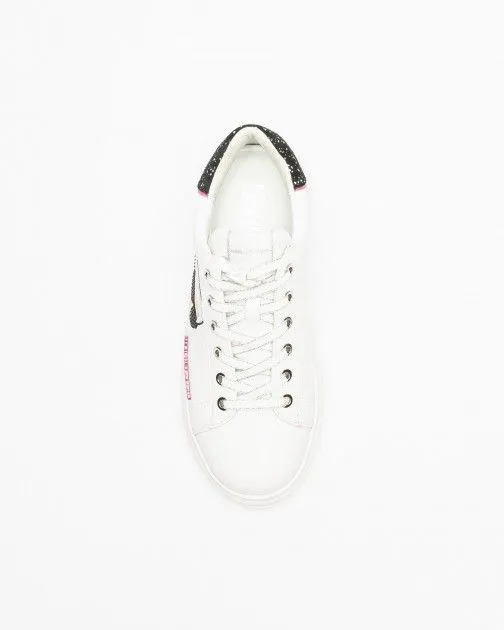 Zapatillas blancas Karl Lagerfeld Kapri Kc Glimmer Lo Lace Blanco