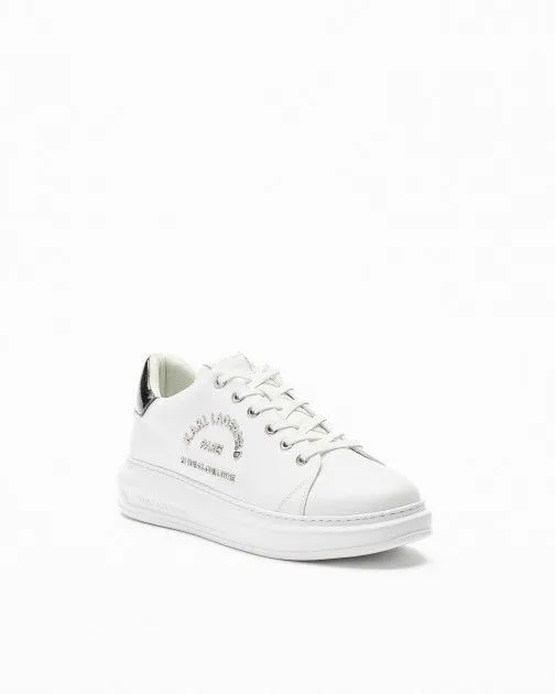 Zapatillas blancas Karl Lagerfeld Kapri Mens Metal Maison Karl Lc Blanco