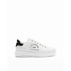 Zapatillas blancas Karl Lagerfeld Kapri Mens Metal Maison Karl Lc Blanco