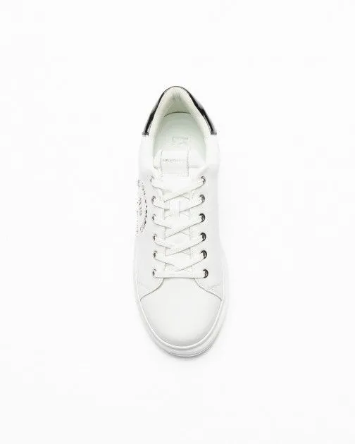 Zapatillas blancas Karl Lagerfeld Kapri Mens Metal Maison Karl Lc Blanco