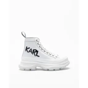 Zapatillas blancas Karl Lagerfeld LUNA Karl Graffiti Mid Blanco