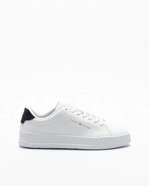 Zapatillas blancas Tommy Hilfiger TH Court Leather Blanco