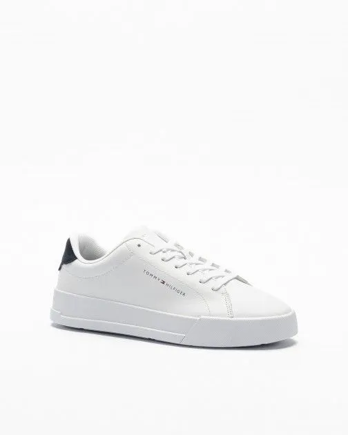 Zapatillas blancas Tommy Hilfiger TH Court Leather Blanco