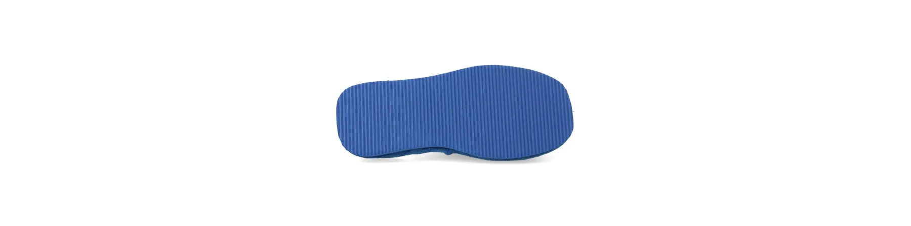 ZAPATILLAS DE CASA ABIERTA MUJER MOD. CORAZON AZUL