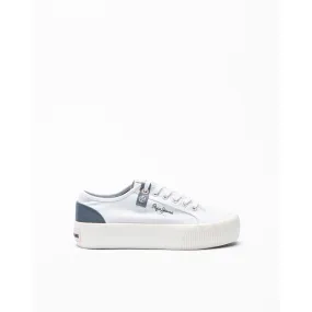 Zapatillas de plataforma Pepe Jeans London Ottis W Sun Blanco