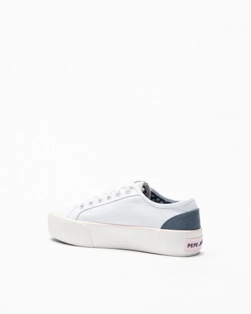 Zapatillas de plataforma Pepe Jeans London Ottis W Sun Blanco