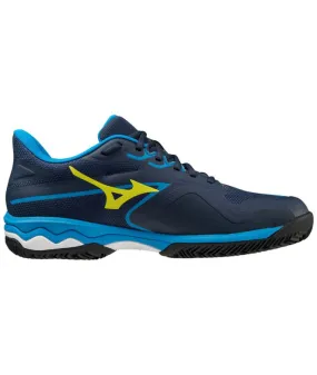 Zapatillas de Pádel Mizuno Wave Exceed Light 2 CC Azul Hombre