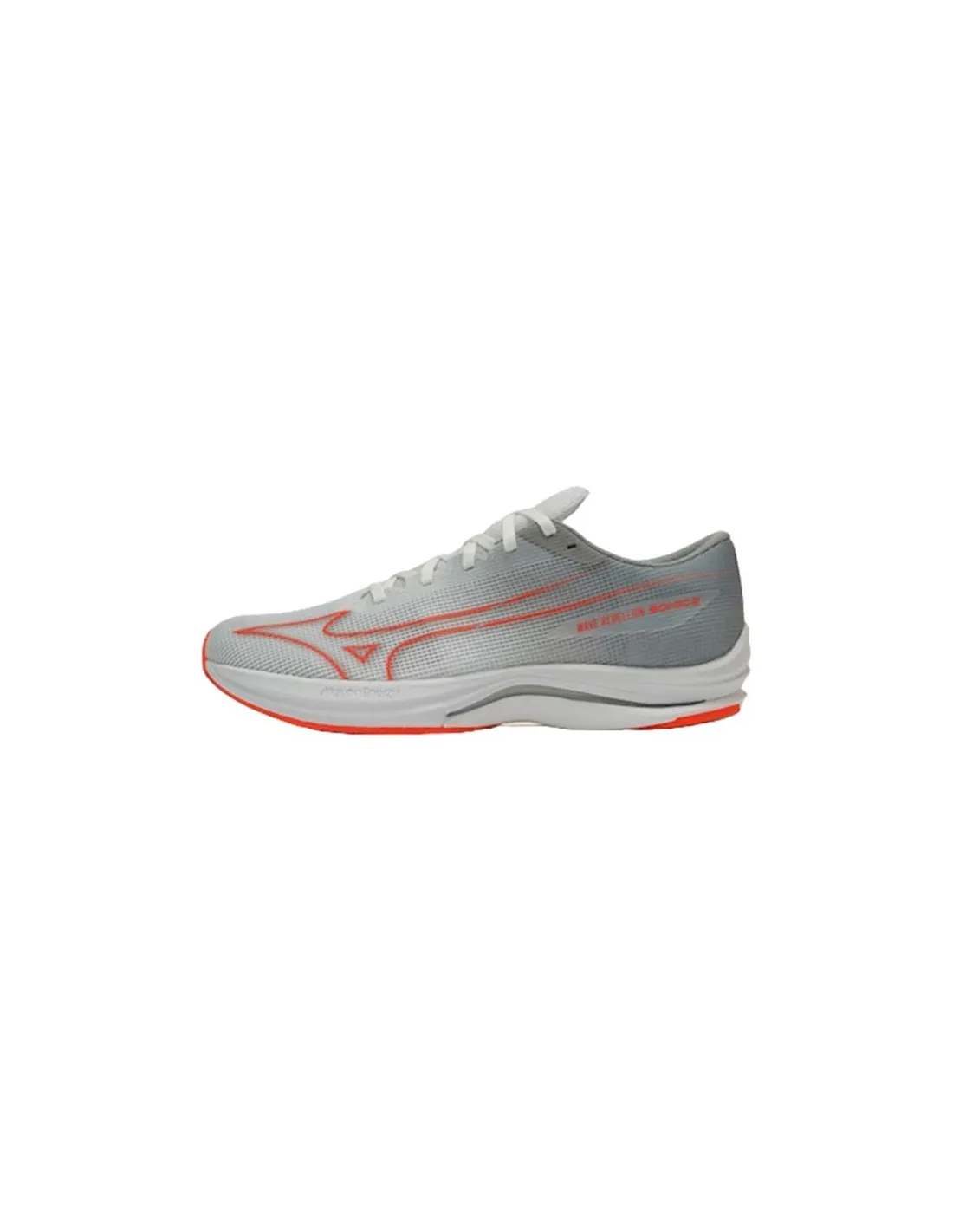 Zapatillas De Running Mizuno Wave Rebellion Sonic 2 Hombre Blanco