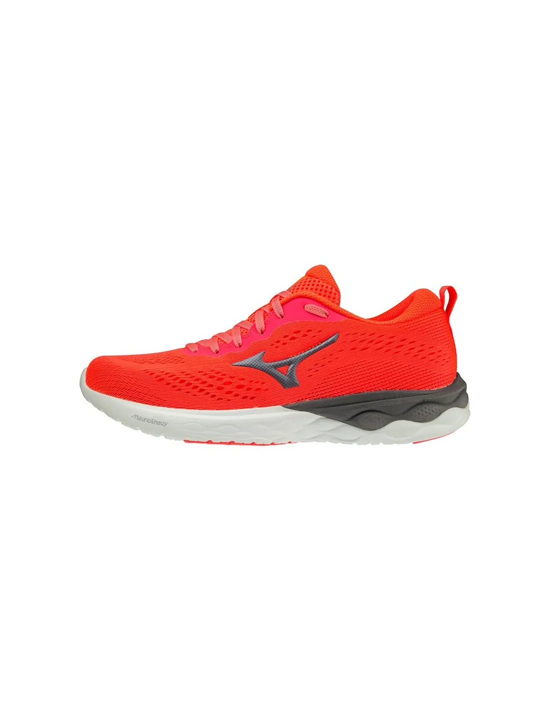 Zapatillas de Running Mizuno Wave Revolt 2 Mujer Fiery Coral 2/Gris/Qshade