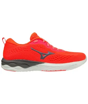 Zapatillas de Running Mizuno Wave Revolt 2 Mujer Fiery Coral 2/Gris/Qshade