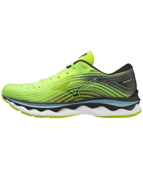 Zapatillas de Running Mizuno Wave Sky 6 Hombre Gris Amarillo