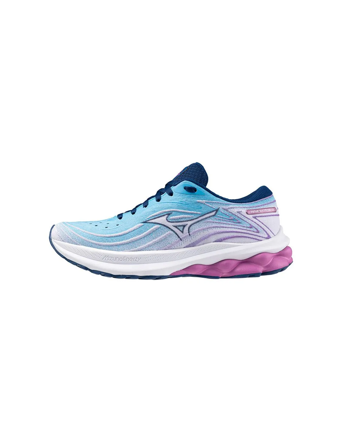 Zapatillas De Running Mizuno Wave Skyrise 5 Mujer Azul