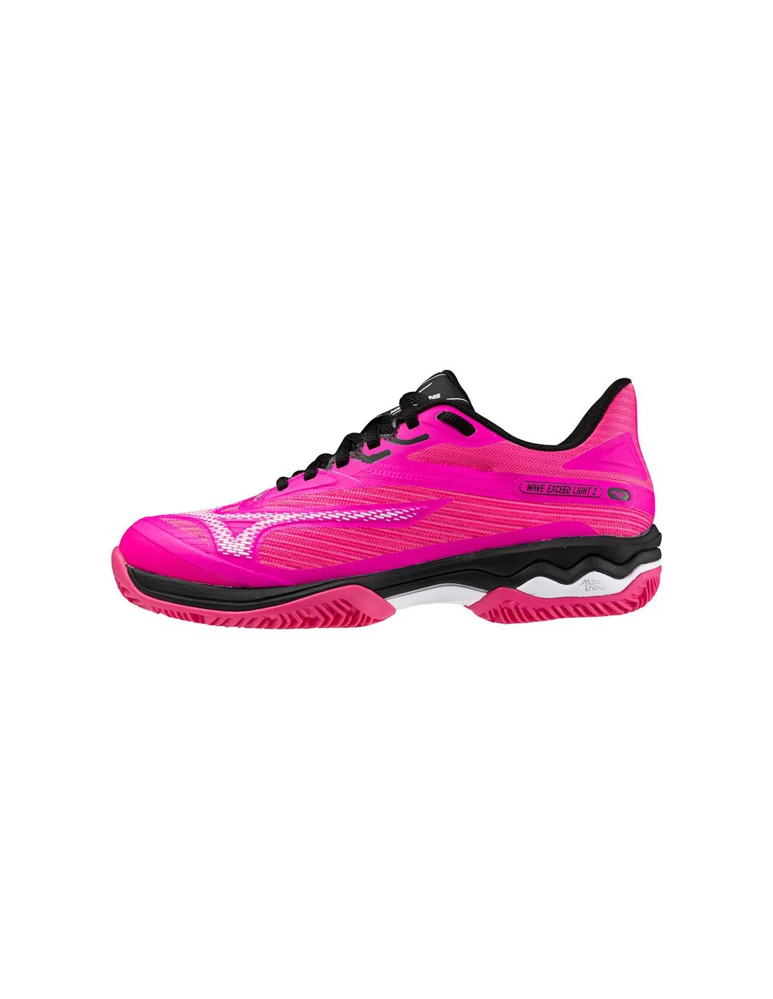 Zapatillas de Tenis Mizuno Wave Exceed Light 2 Cc Mujer Rosa