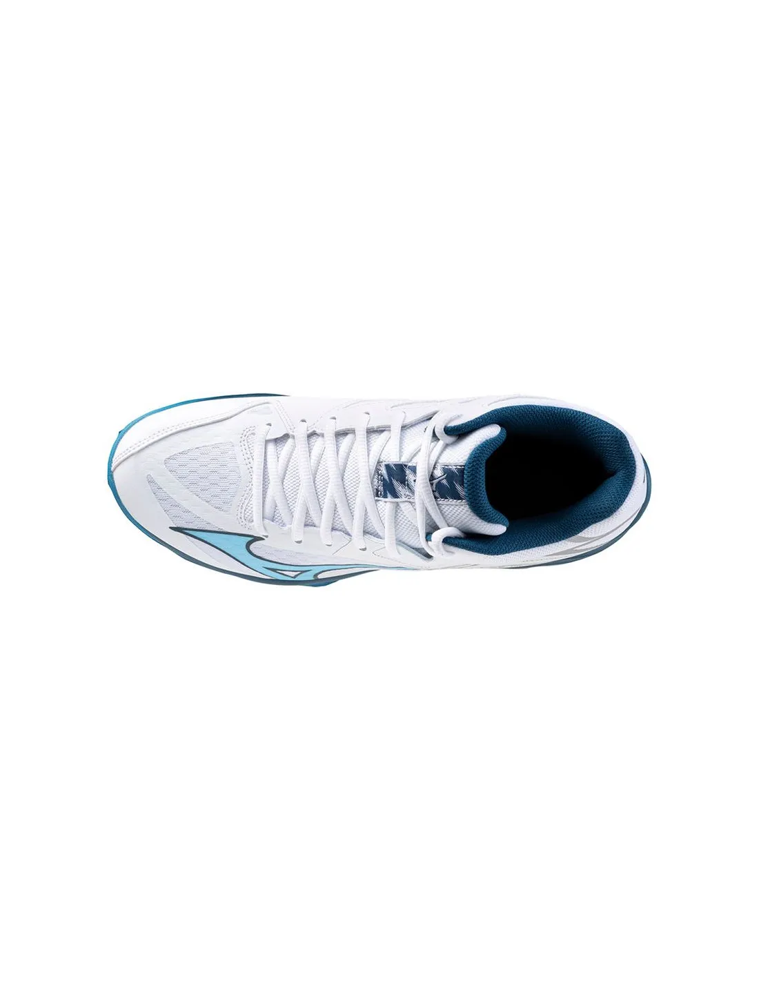 Zapatillas De Voleibol Mizuno Thunder Blade Z Mid Blanco