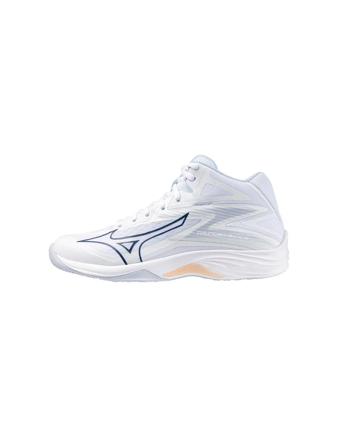 Zapatillas De Voleibol Mizuno Thunder Blade Z Mid Mujer Blanco