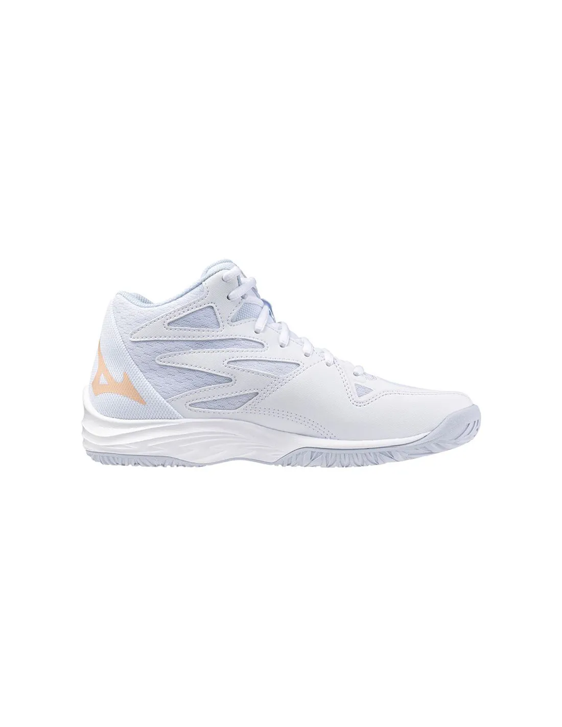 Zapatillas De Voleibol Mizuno Thunder Blade Z Mid Mujer Blanco