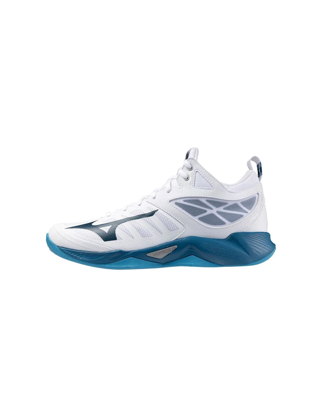 Zapatillas De Voleibol Mizuno Wave Dimension Mid Blanco