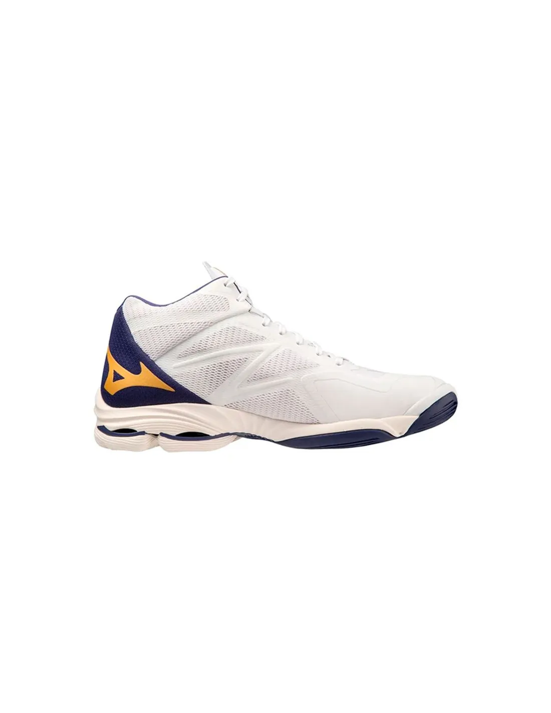 Zapatillas de Voleibol Mizuno Wave Lightning Z7Mid Blanco