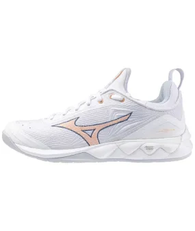 Zapatillas De Voleibol Mizuno Wave Luminous 2 Mujer Blanco