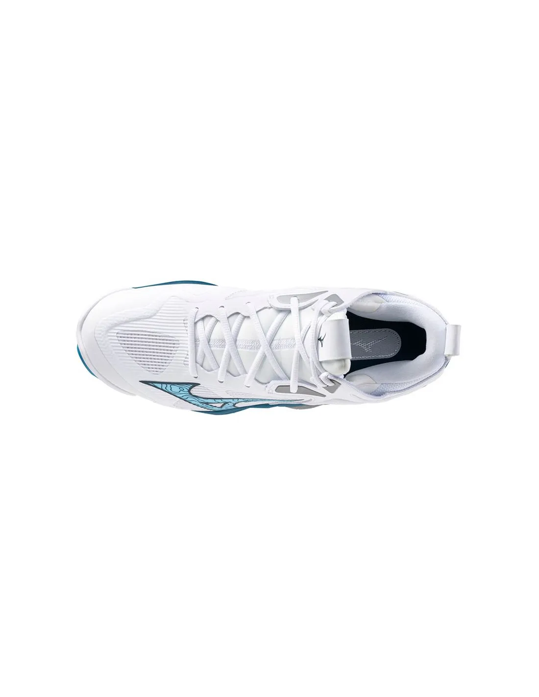 Zapatillas De Voleibol Mizuno Wave Momentum 3 Mid Blanco