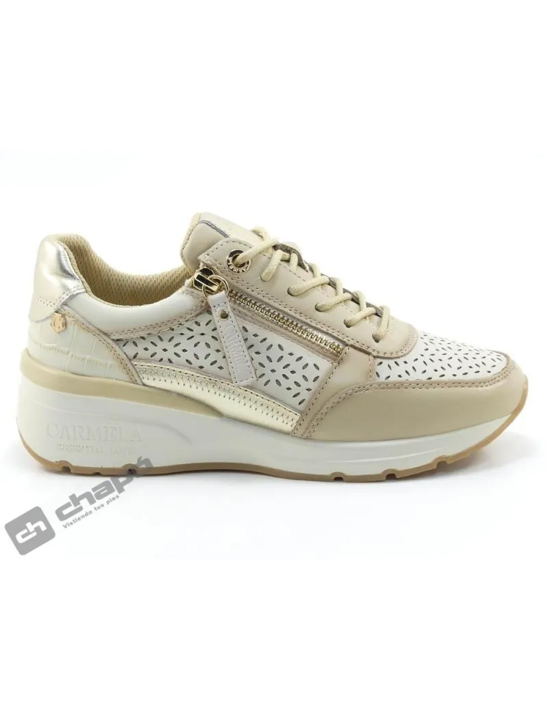 Zapatillas Deportiva Beig Carmela 161417