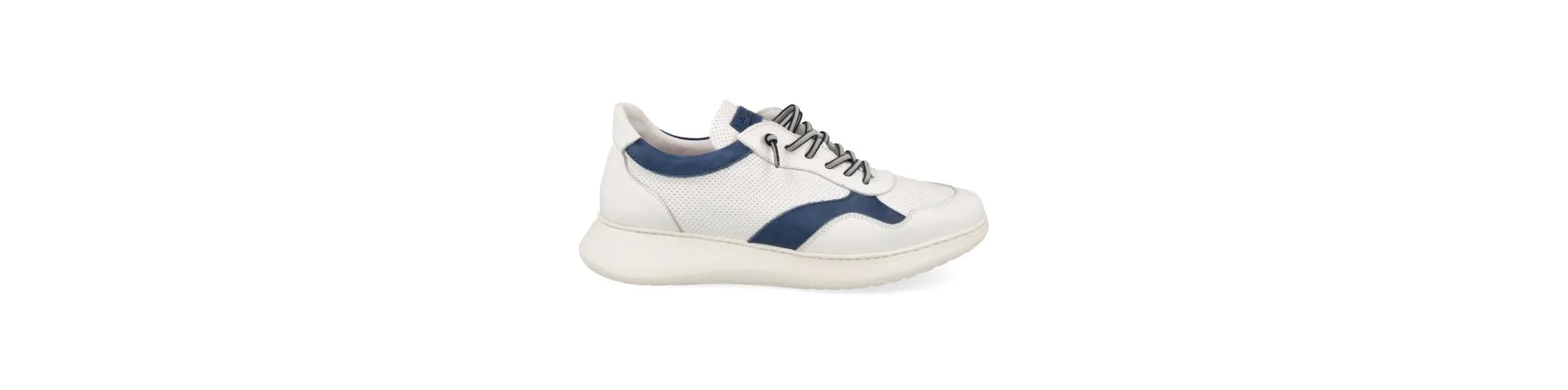 ZAPATILLAS DEPORTIVAS HOMBRE BLANCAS MOD. JORDI