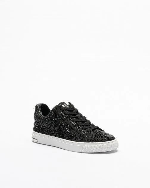 Zapatillas Dkny Abeni Rhinestone Negro