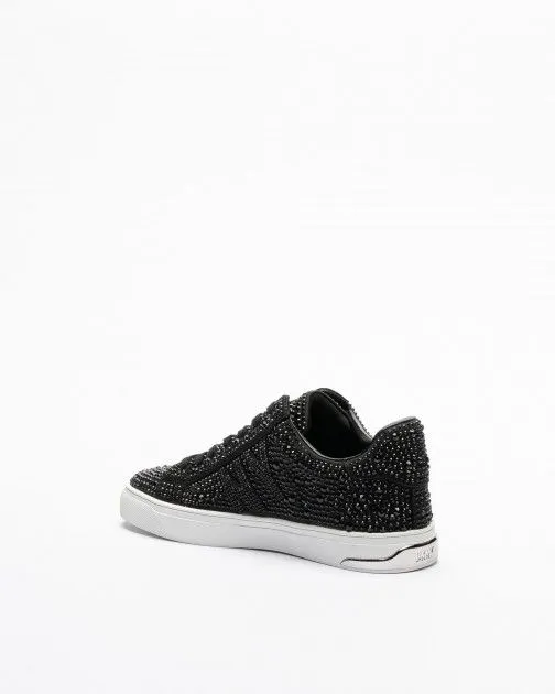 Zapatillas Dkny Abeni Rhinestone Negro