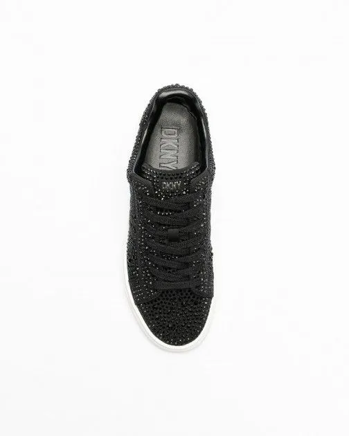 Zapatillas Dkny Abeni Rhinestone Negro