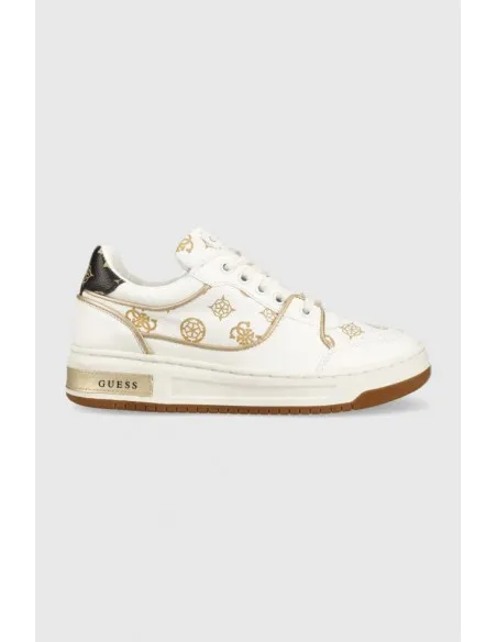 Zapatillas Guess Blancas y Doradas - Ecool