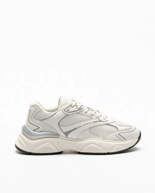 Zapatillas Karl Lagerfeld KOMET Mesh Mix Lo Runner Blanco