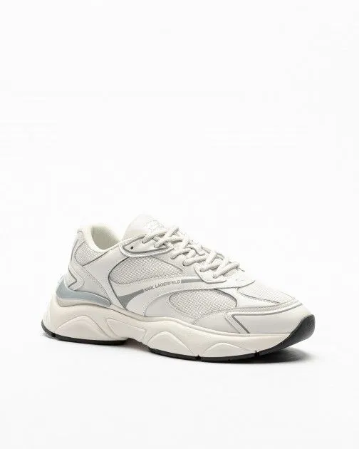 Zapatillas Karl Lagerfeld KOMET Mesh Mix Lo Runner Blanco