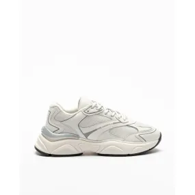 Zapatillas Karl Lagerfeld KOMET Mesh Mix Lo Runner Blanco