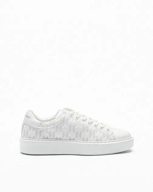 Zapatillas Karl Lagerfeld Maxi Kup Monogram KL Degrade Blanco