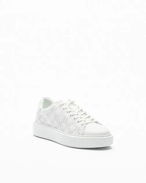 Zapatillas Karl Lagerfeld Maxi Kup Monogram KL Degrade Blanco