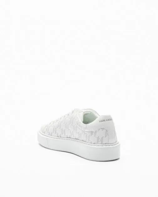 Zapatillas Karl Lagerfeld Maxi Kup Monogram KL Degrade Blanco