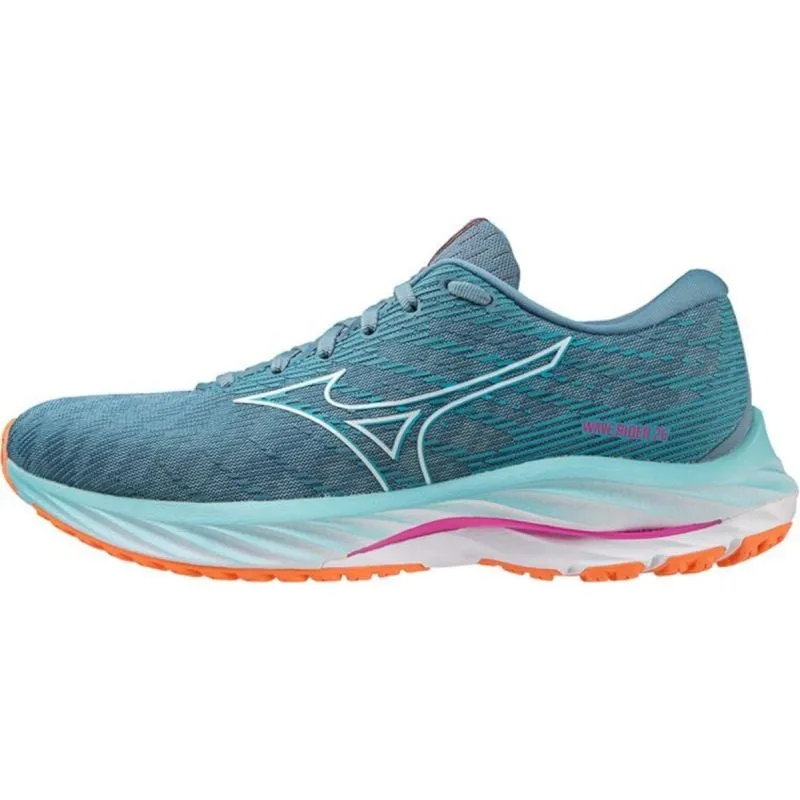 Zapatillas Mizuno Wave Rider 26 (Antigua Sand/Blanco/Naranja claro) mujer