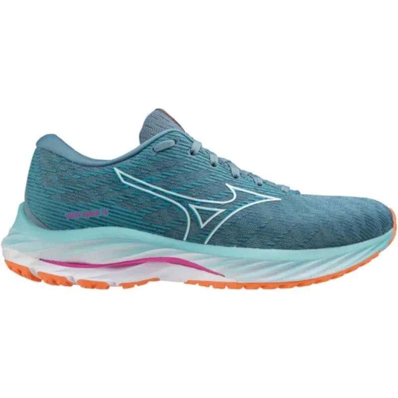 Zapatillas Mizuno Wave Rider 26 (Antigua Sand/Blanco/Naranja claro) mujer