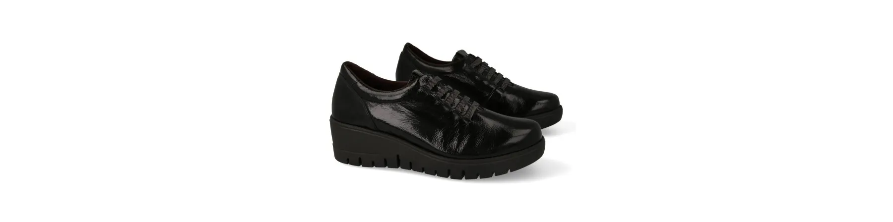 ZAPATILLAS NEGRAS VESTIR MUJER OUTLET MOD. CAMILLE